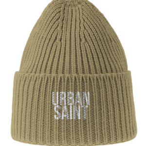 "Urban Saint" Rib Knit Beanie