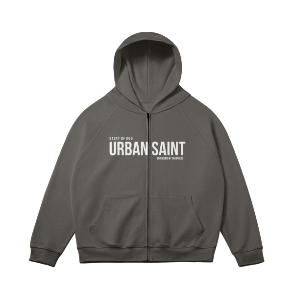 Urban Saint S.O.G. "Virgin Mary" Zip Up Hoodie - Image 3