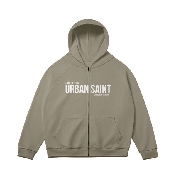 Urban Saint S.O.G. "Virgin Mary" Zip Up Hoodie - Image 4