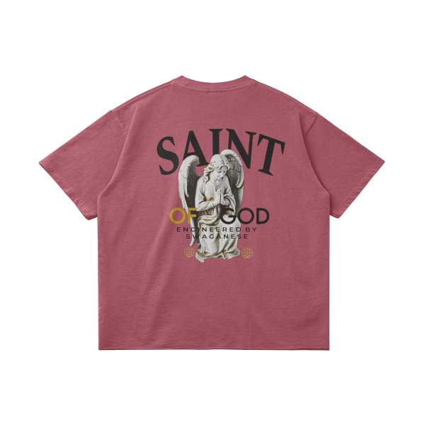 Saint Of God Raw Hem T Shirt - Image 6