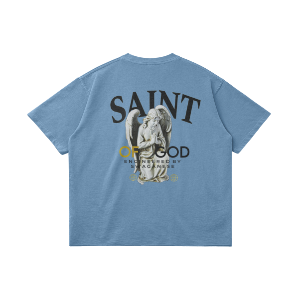 Saint Of God Raw Hem T Shirt - Image 4