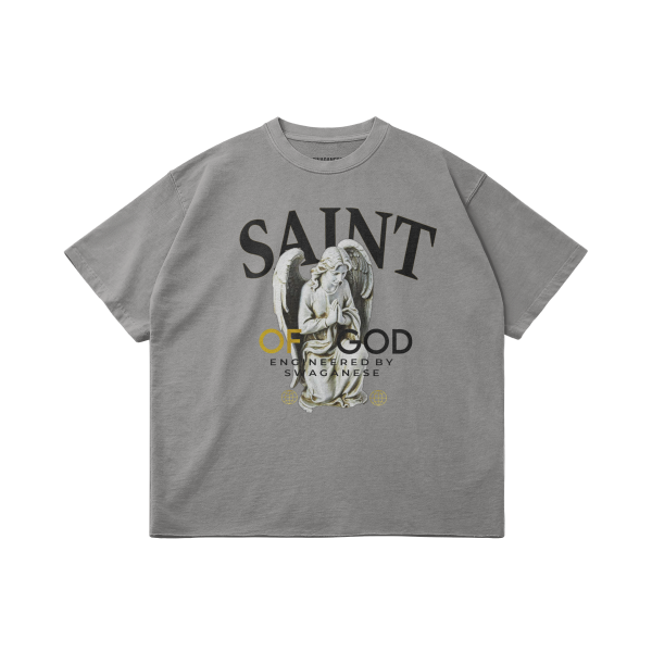 Saint Of God Raw Hem T Shirt