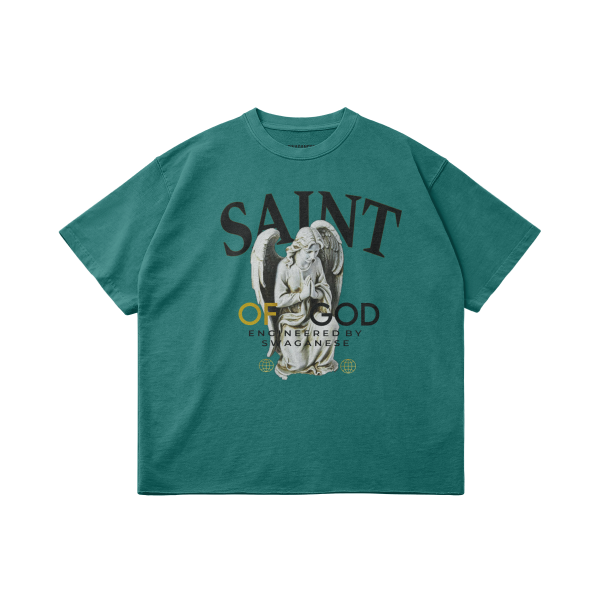 Saint Of God Raw Hem T Shirt - Image 7