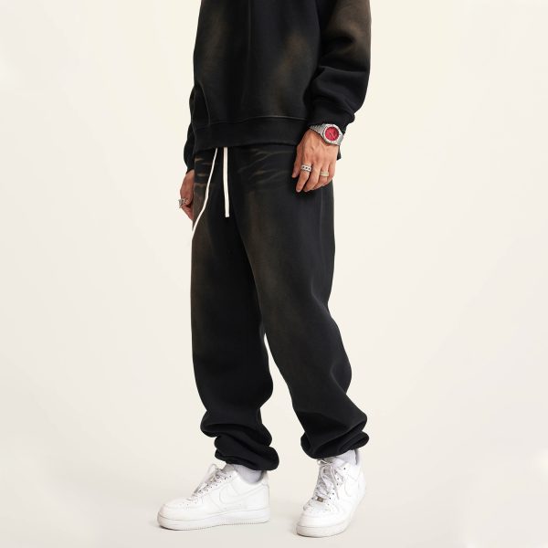 Auracle Monkey Washed Dyed Fleece Joggers - Image 4