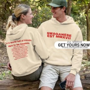 Swaganese Est MMXVII Oversize Heavyweight Fleece Hoodie