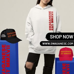 Swaganese Est MMXVII Oversize Stringless Hoodie