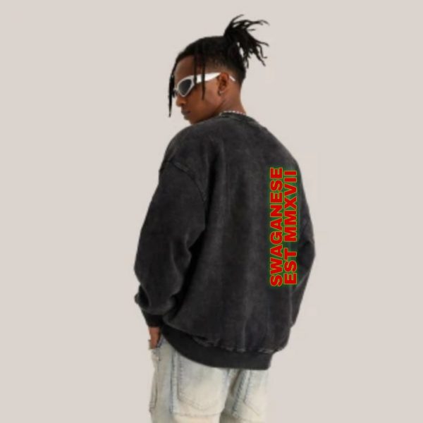 Swaganese Est MMXVII Hw Oversized Crewneck - Image 3