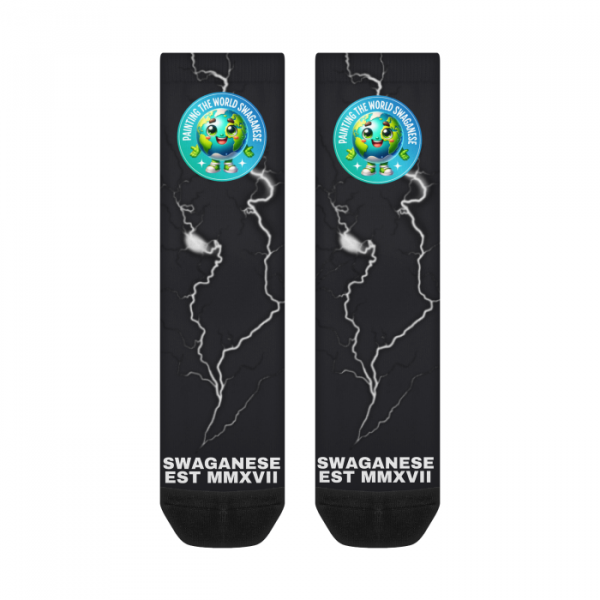 Swaganese Hi Top Crew Socks
