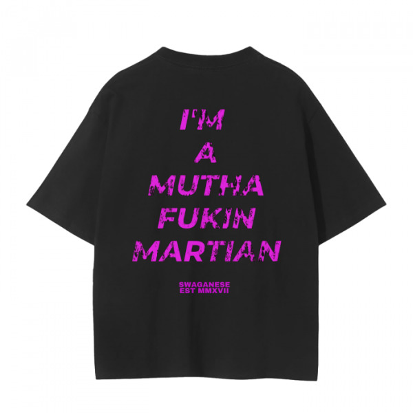 Giants "I'm A Martian" Drop Shoulder T Shirt - Image 8