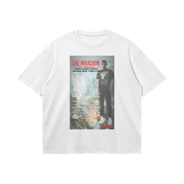 Swaganese Giants Invade New York City Boxy T Shirt - Image 5