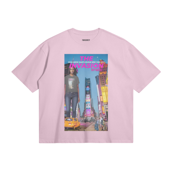 Giants In Times Square Boxy T Shirt - Image 7