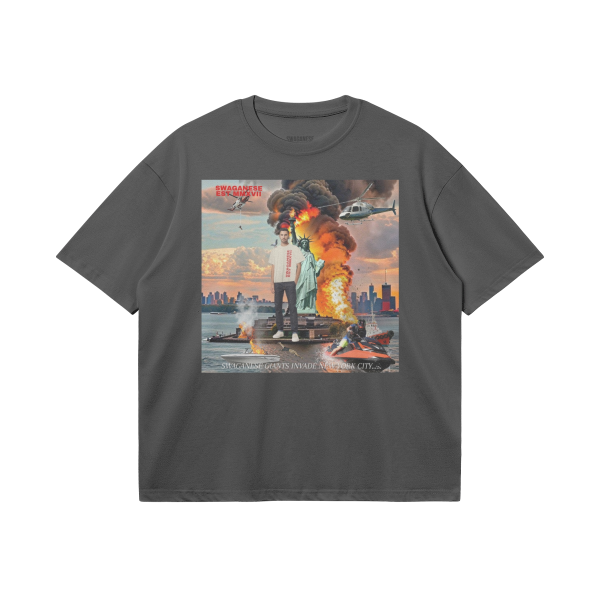 Giants "Liberty Up In Flames" Boxy T Shirt - Image 3