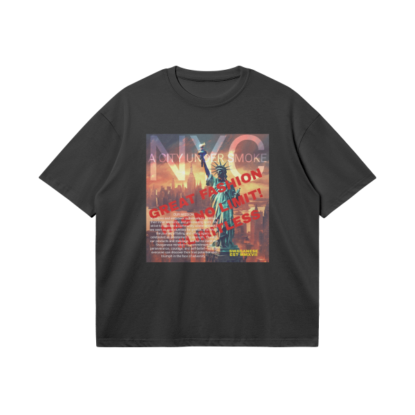 Giants "A City Under Smoke" Boxy T Shirt - Image 3