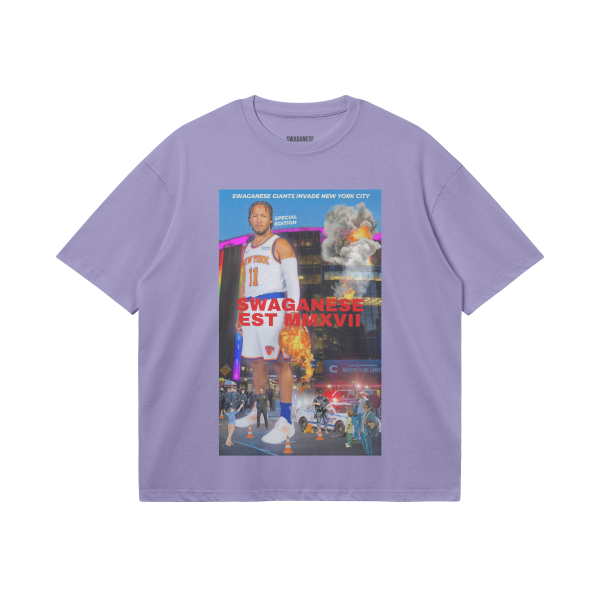 Giants "Jalen Brunson" Special Edition Boxy Tee - Image 13