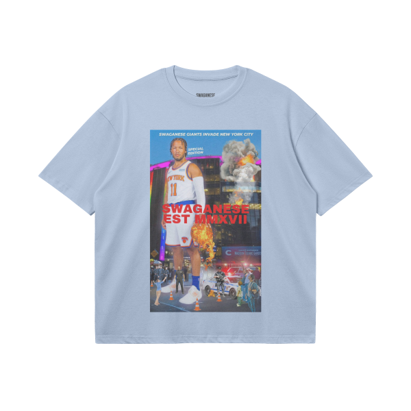 Giants "Jalen Brunson" Special Edition Boxy Tee - Image 11