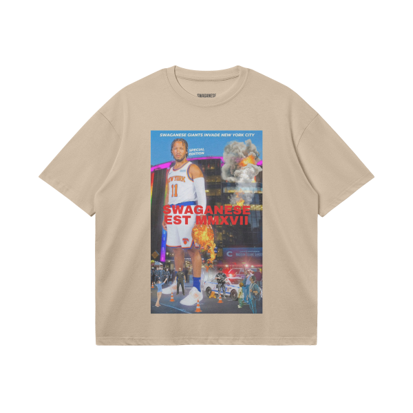 Giants "Jalen Brunson" Special Edition Boxy Tee - Image 9