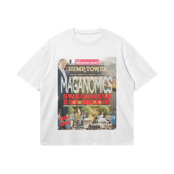 Giants Donald Trump MAGANOMICS Boxy T Shirt - Image 3