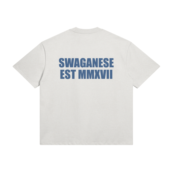 Swaganese Est MMXVII Hw Drop Shoulder T Shirt - Image 5