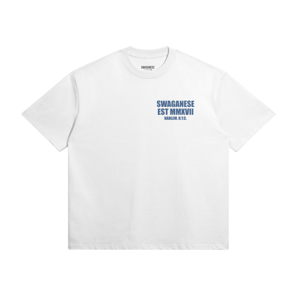 Swaganese Est MMXVII Harlem Nyc Oversized Short & T Shirt Set - Image 9