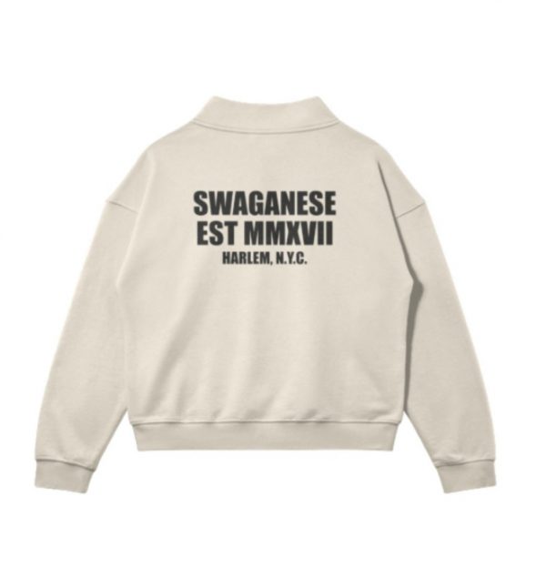 Swaganese Est MMXVII Zipper Crewneck & Sweats Set - Image 3
