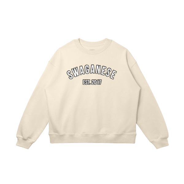 Swaganese Est 2017 Crewneck Sweatshirt - Image 4