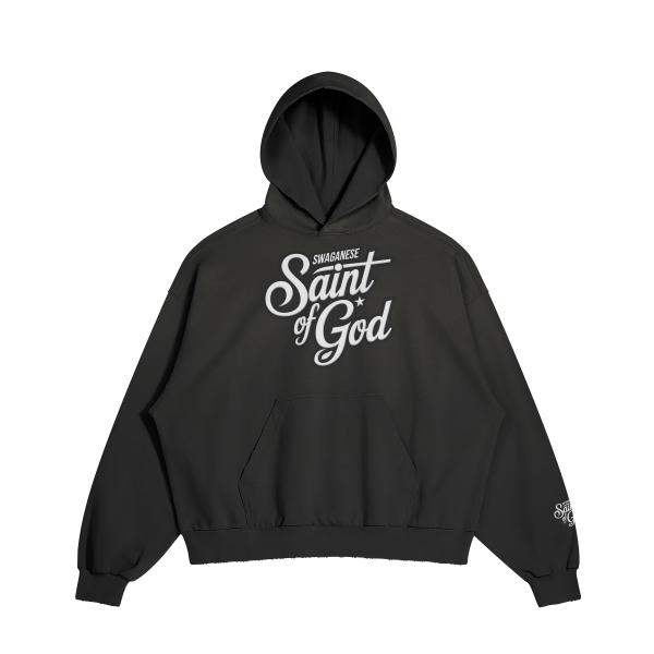Saint Of God Distressed Hoodie