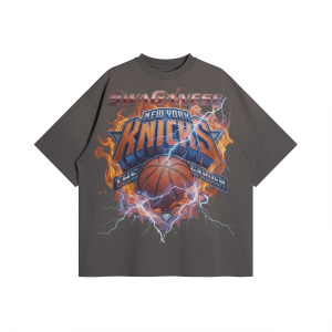 NY Knicks Custom Heavy Duty T Shirt